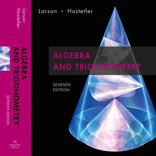 Algebra and Trigonometry, 7th Edition, USED-Good, Larson, Ron,Hostetler, Robert