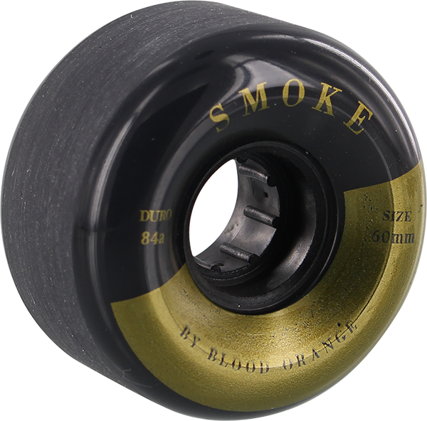 BLOOD ORANGE SMOKE 60mm 82a BLK/GOLD WHEELS SET