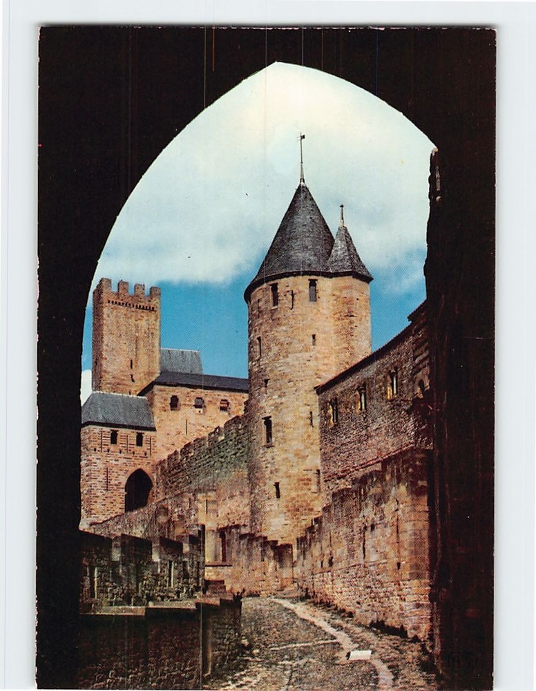 Postcard De l avant porte d Aude Cité de Carcassonne France