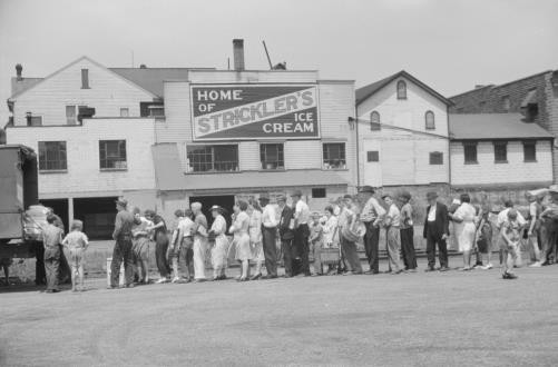 Pine Grove Mills,Pennsylvania,PA,July 1941,Edwin Rosskam,United States,FSA,2