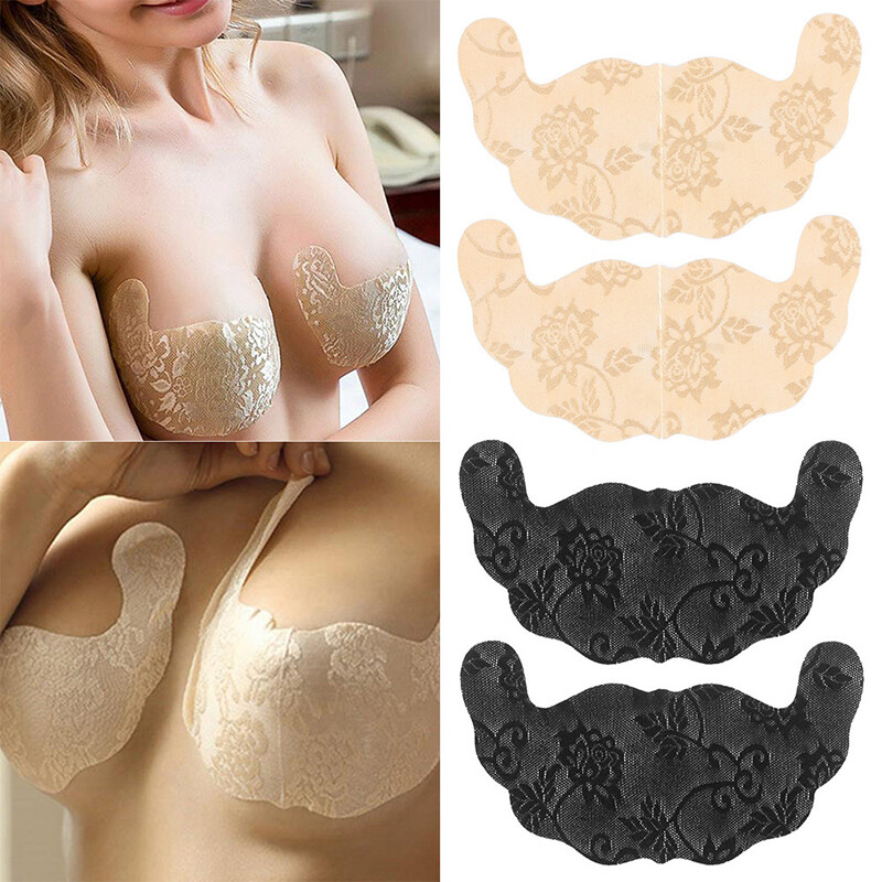 Intimates Accessories Bra Pad Invisible Underwear Lace Nipple Cover 1 Pair✔