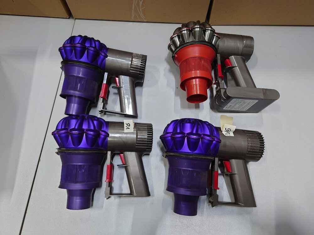 Dyson V6 Vacuum Parts Lot of 4 Units No Accessories