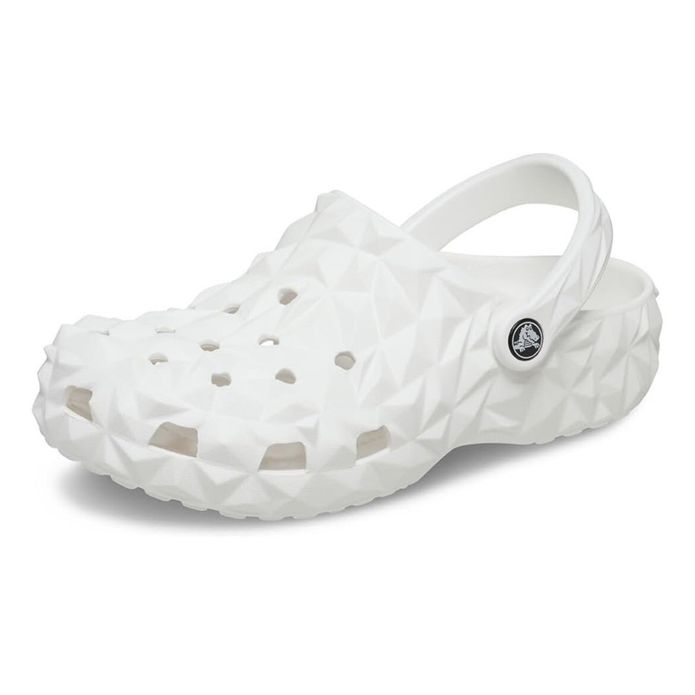 Crocs Classic Geometric Clog Slides Sandal 209563-100 White Men’s Size 11 NEW