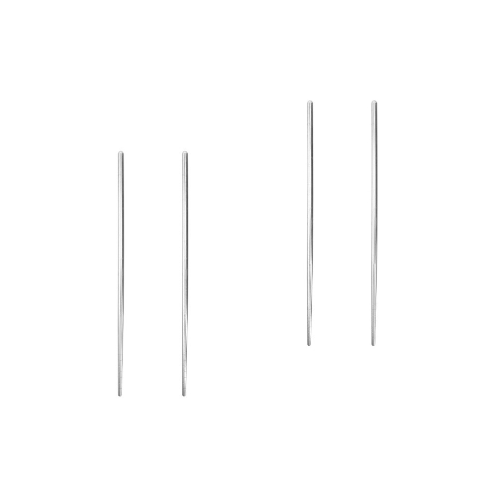 Portable Travel Chopsticks Set with Silverware Holder for Camping