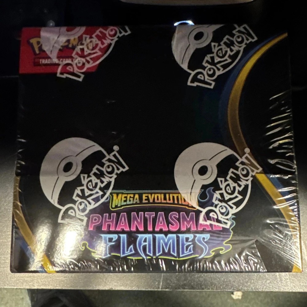 Pokemon TCG: Mega Evolution Phantasmal Flames Booster Box (36 Packs) - SEALED