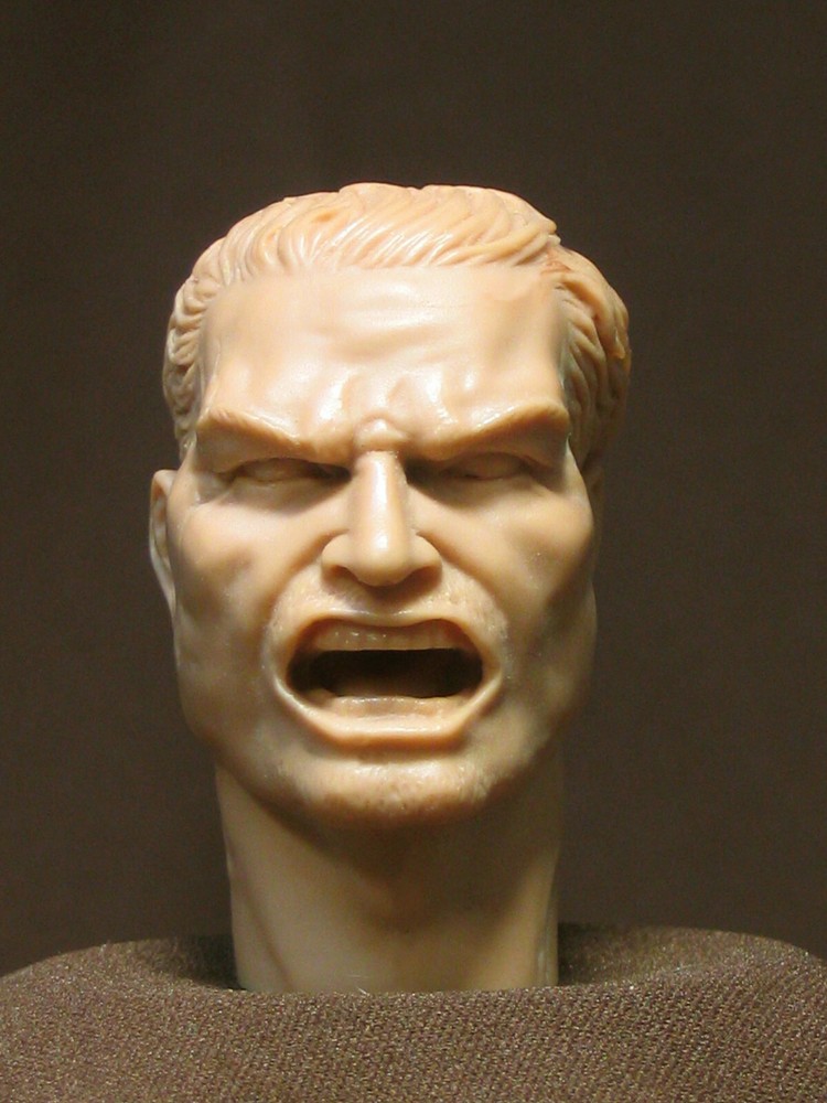 CMD-23 CUSTOM RESIN UNPAINTED HEAD SCULPT Action figures 1/6 Scale