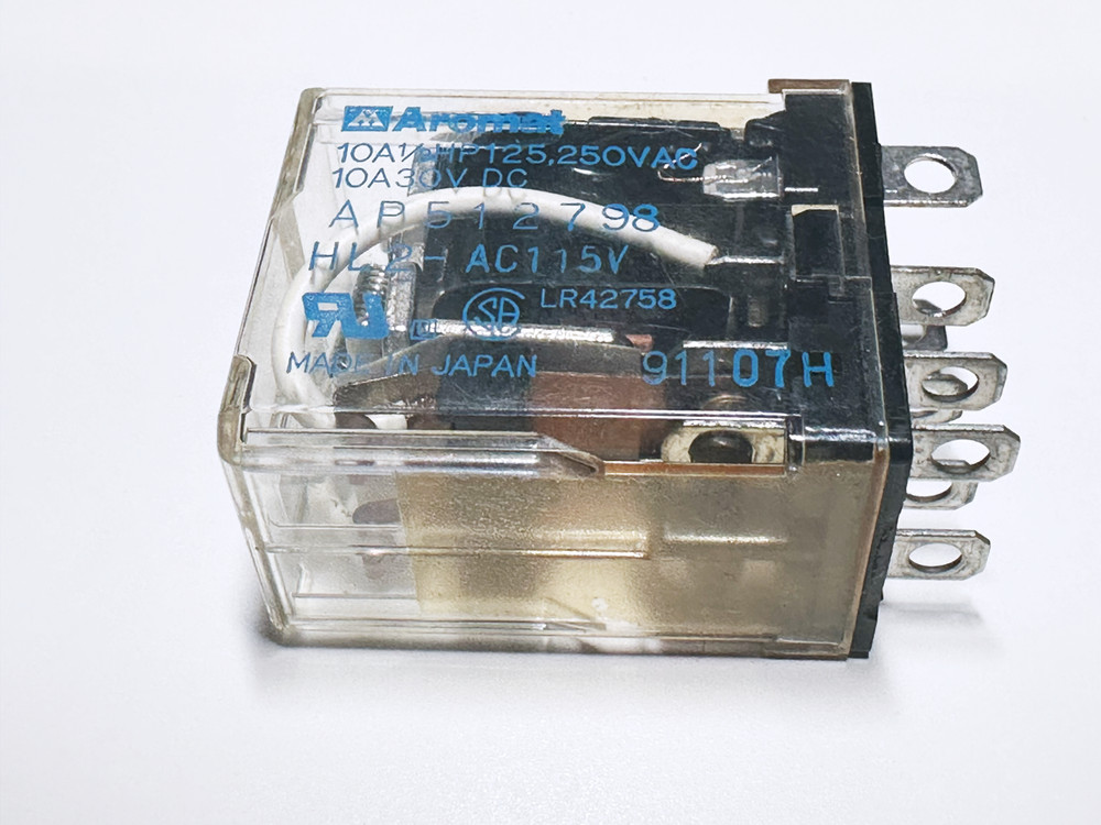 HL2-AC115V AP512798 Adomat Plug-in Power Relay 115VAC DPDT 10A 250VAC 8-Pin