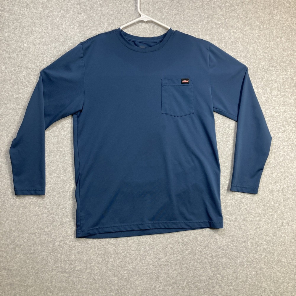 Dickies Men's Shirt Size Medium Long Sleeve Pocket Tee