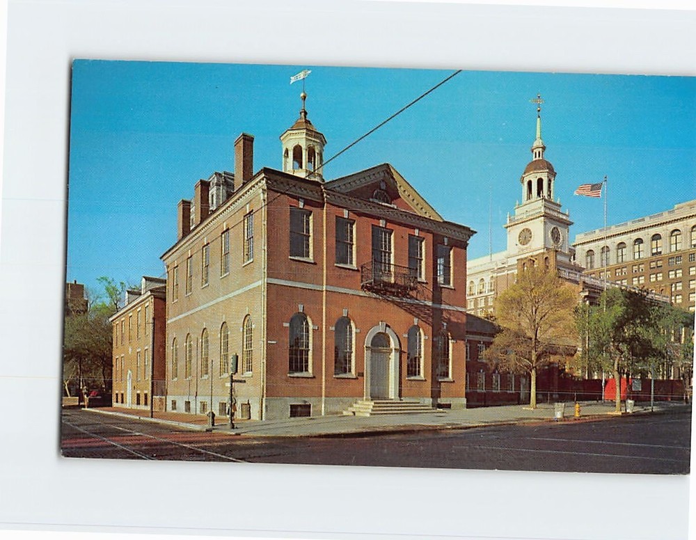 Postcard Old City Hall Supreme Court BuildingPhiladelphia Pennsylvania USA