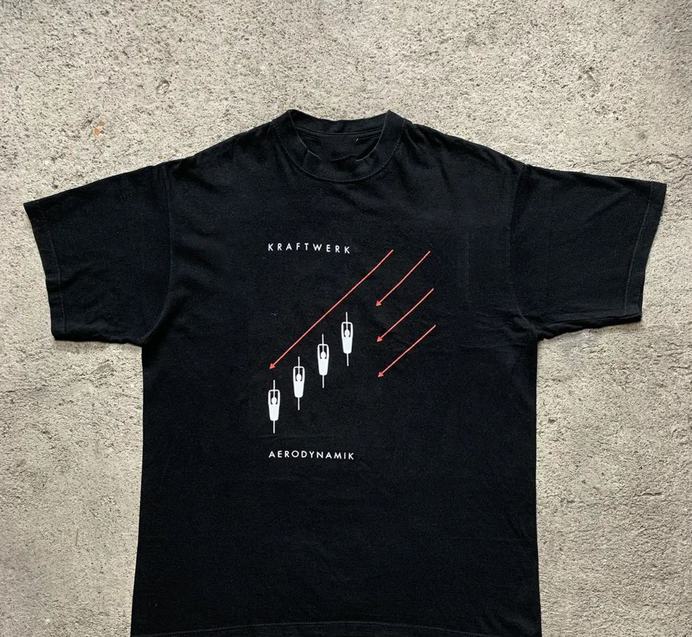 Kraftwerk Aerodynamik Band Short Sleeve Unisex T-Shirt All Size MK201