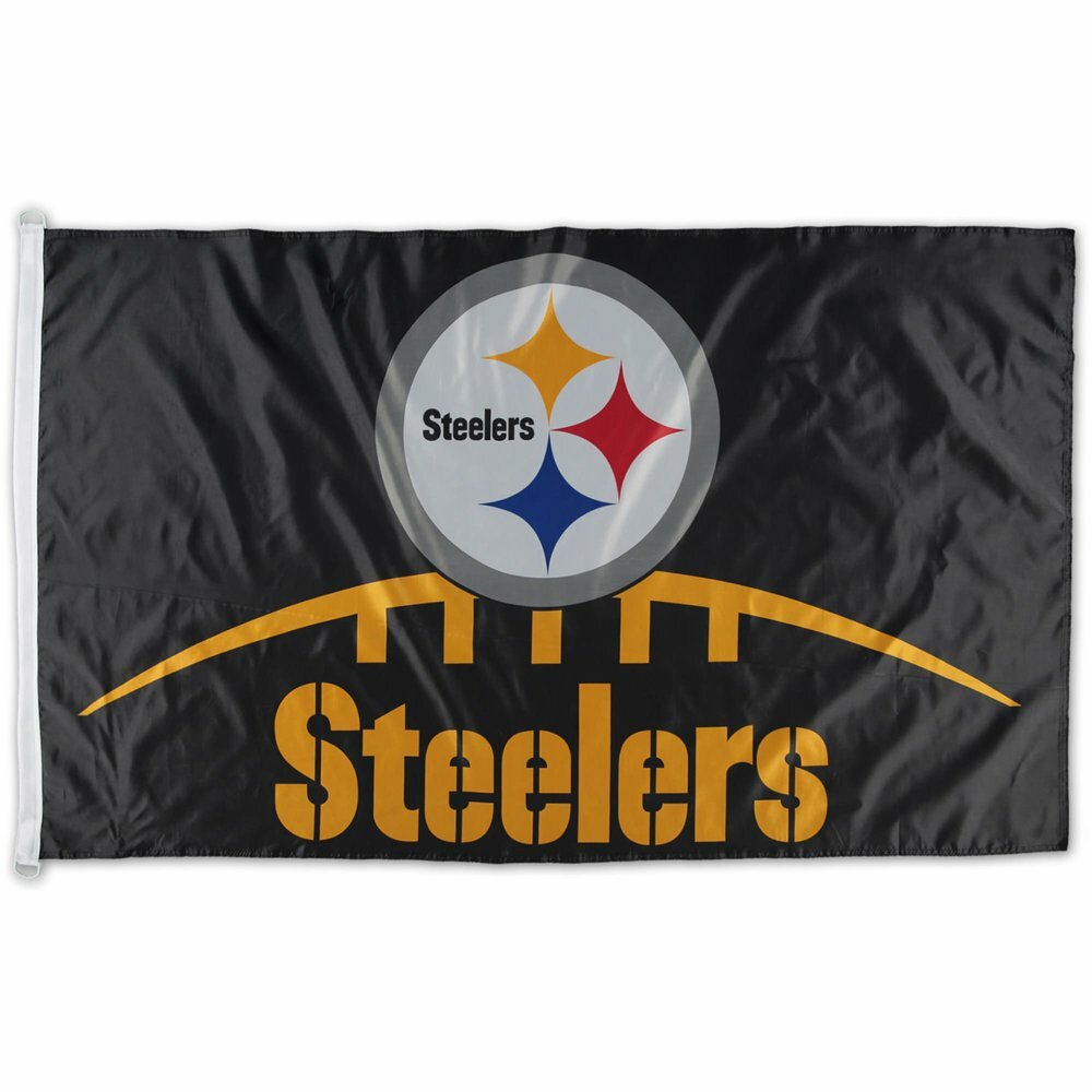 Pittsburgh Steelers Football Flag 3' ' NFL Football By Wincraft