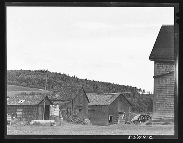 Fort Kent,Maine,ME,Aroostook County,Farm Security Administration,1942,FSA,58 1