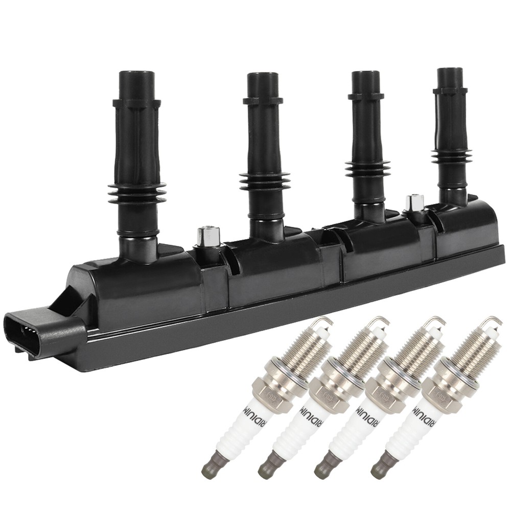 1pc New Ignition Coil & Spark Plug for 1.4L L4 Cadillac ELR Chevy Volt 2013-2015
