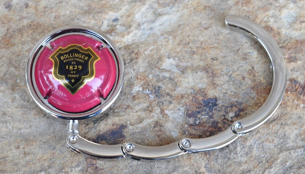 Champagne Bollinger France Purse Hook Custom Made in the USA