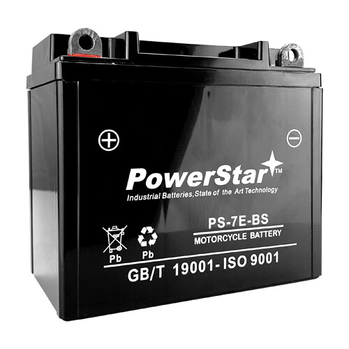 PowerStar Replacement for Yuasa YUAM2273B YUAM2273B 12N7-3B Power Sports Battery