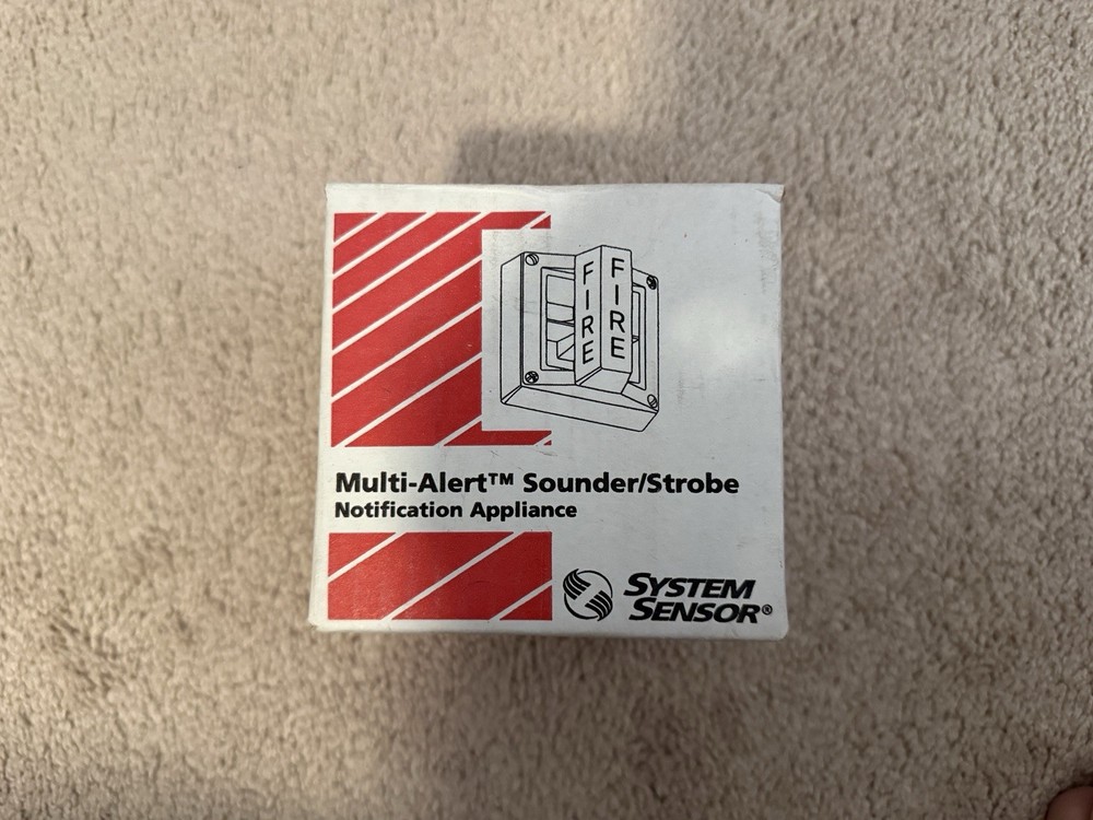 NIB System Sensor MASS12LO Multi-Alert Sounder Strobe