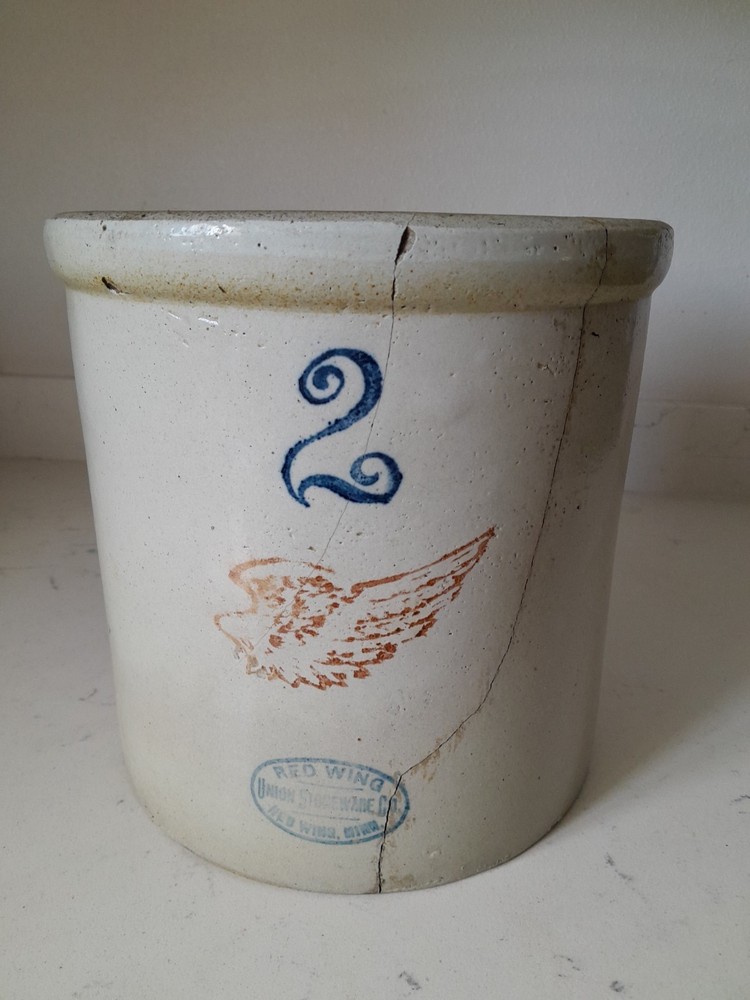Antique Red Wing 2 Gallon Big 4
