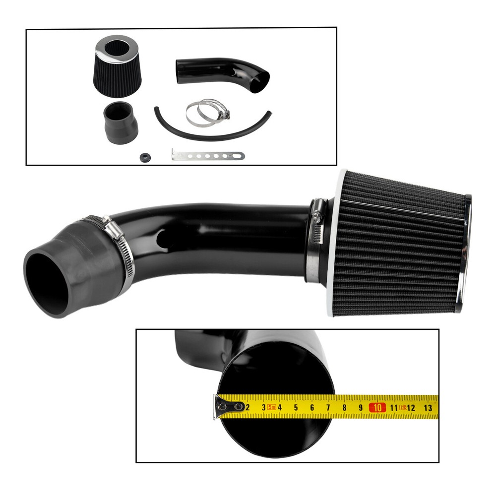 3'' Universal FOR Cold Air Intake Kit Pipe Hose System Hose System