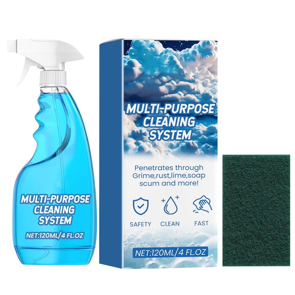 120ml Splash Spray All Purpose Cleaner Splash Spray Foam Cleaner for Kitchen