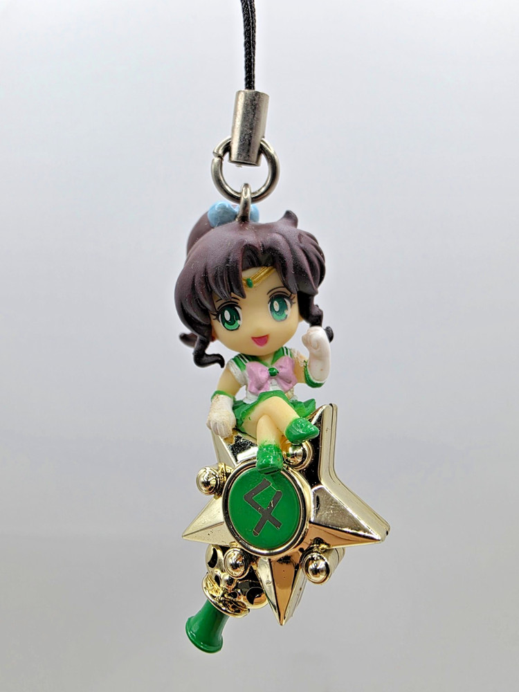 Sailor Jupiter Twinkle Dolly Keychain Charm Sailor Moon Bandai 2015 w/ Box