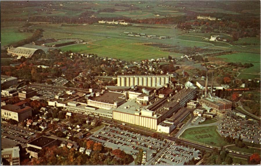 Hershey Pennsylvania PA : AERIAL VIEW m/14 AZ6637