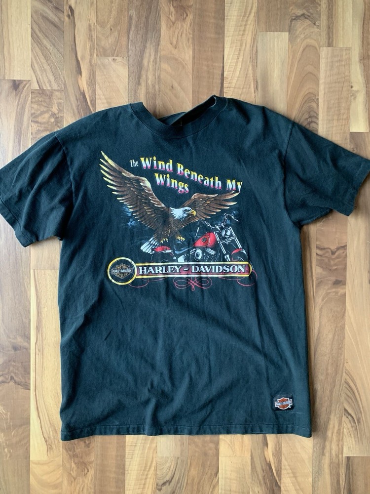 Harley Davidson 80s Vintage Single Stitch Size XL
