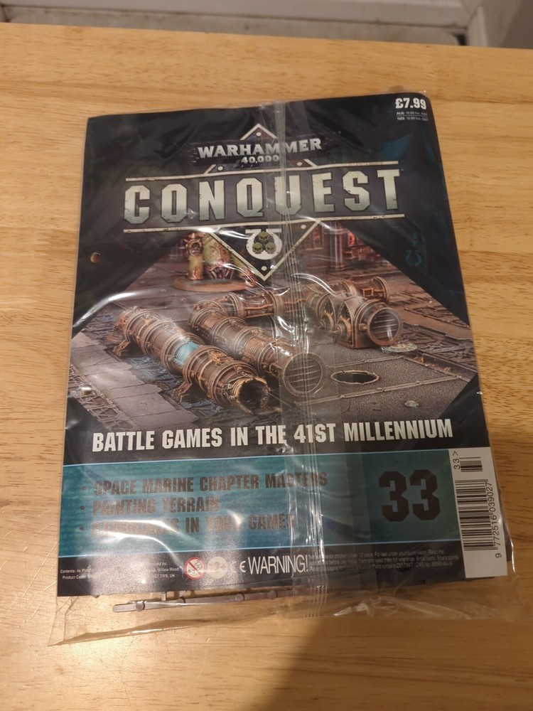 Warhammer 40k Thermic Plasma Conduits Scenery Terrain Sprue from Conquest Issue 33