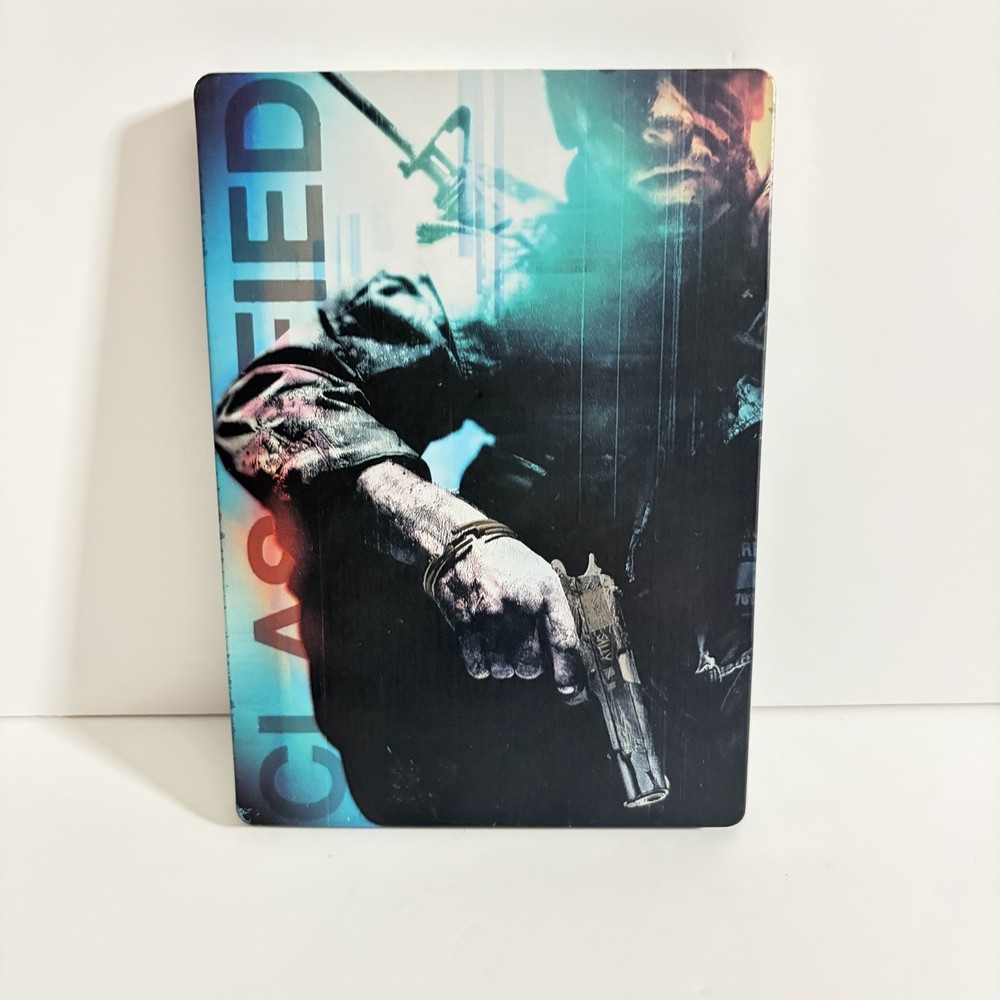 Call Of Duty Black Ops Steel Book Edition (Microsoft Xbox 360, 2010) No Manual