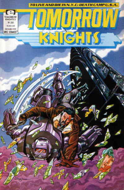 Tomorrow Knights #5 VF; Epic | Rod Whigham Penultimate Issue - we combine shippi