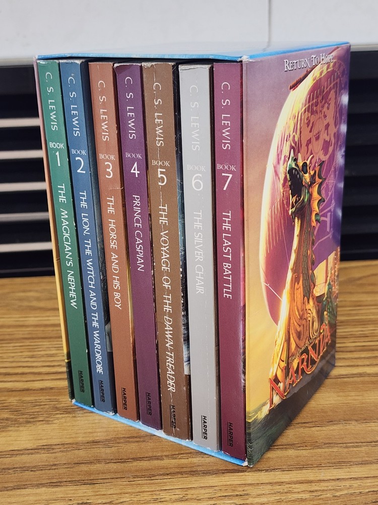 Chronicles of Narnia Complete 7 Book Box Set C.S. Lewis 2025 Harper Edition