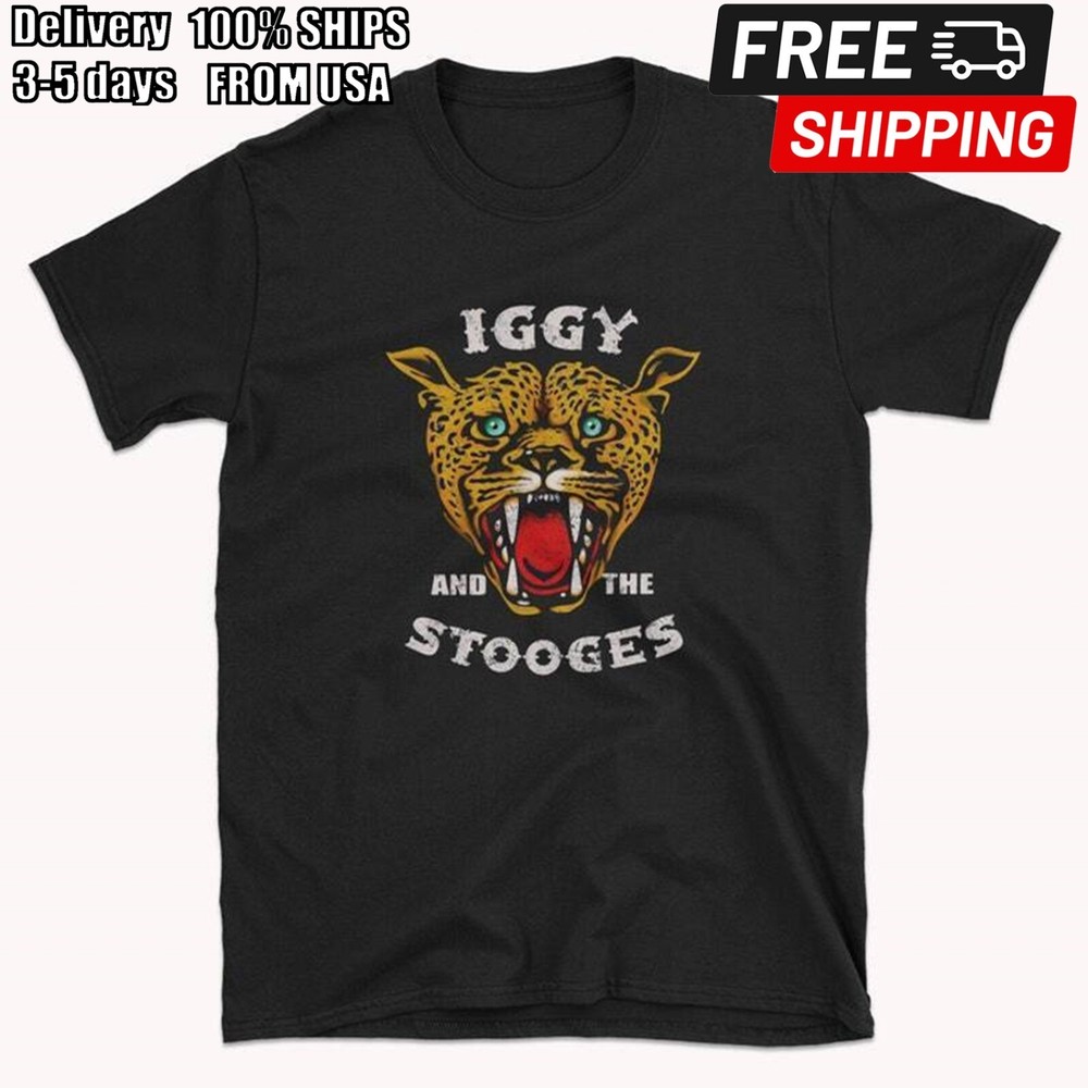 Iggy And The Stooges Cotton T-Shirt Size S-5XL B78213
