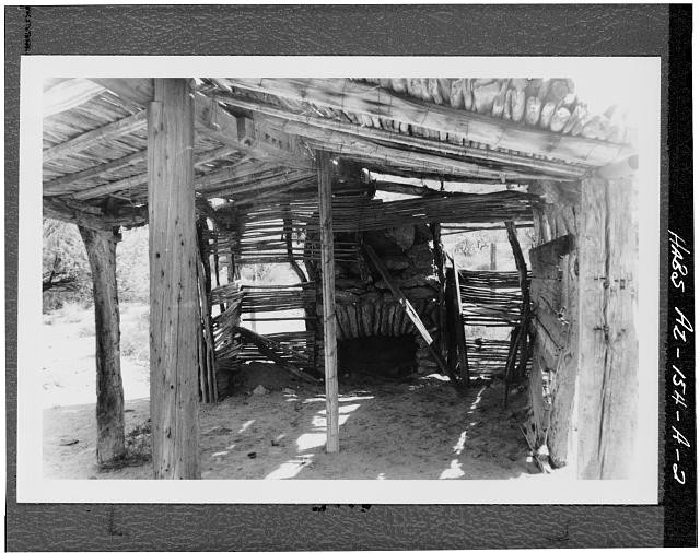 Photo:Hocker Well,Jacal,Ajo,Pima County,Arizona,AZ,HABS,1