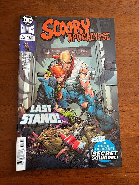 Scooby Apocalypse # 25 Nm Dc Comics 2016 (Scooby-Doo) Death Of Fred Jones