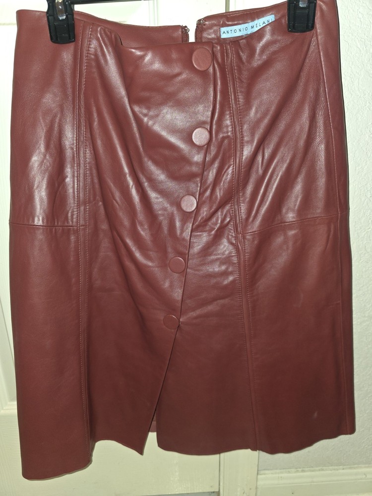 Leather Skirt