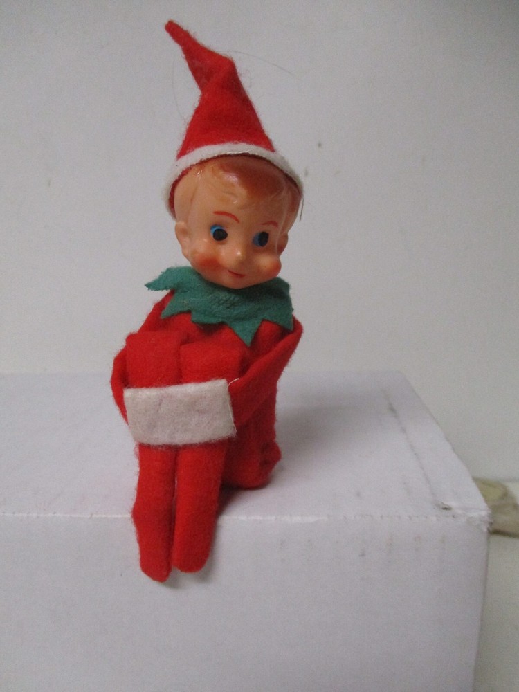 Vintage Japan Christmas Knee Hugger Elf - 5