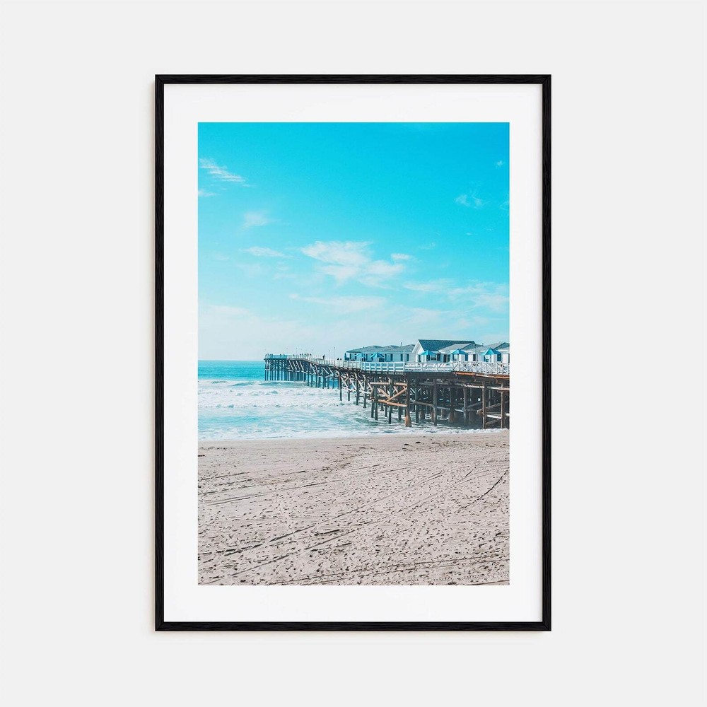 Pacific Beach Colorful Poster Print No 1 Pacific Beach Photo Art Pacific Beach