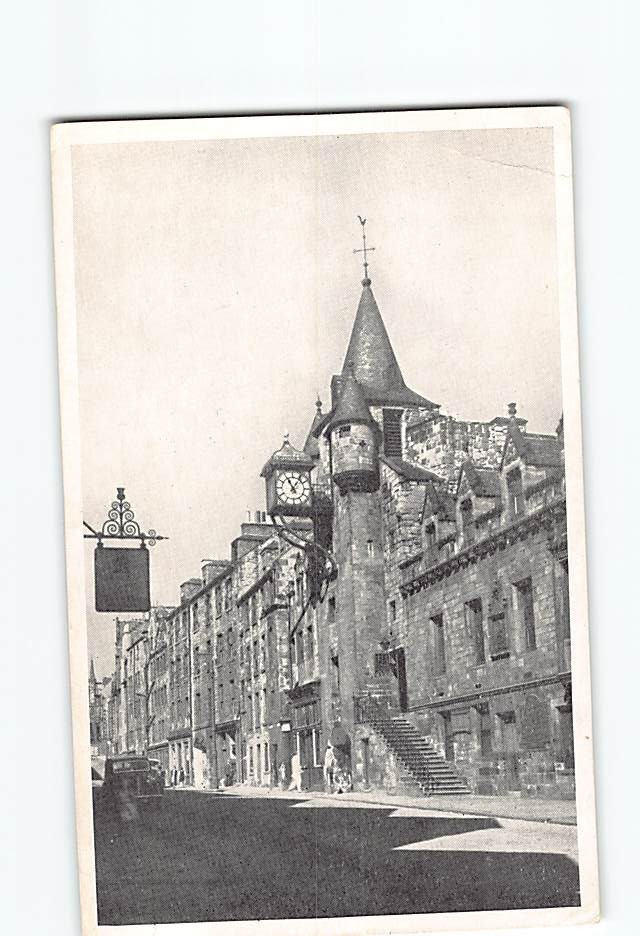 Postcard Canongate Tolbooth Old Town of Edinburgh Scotland
