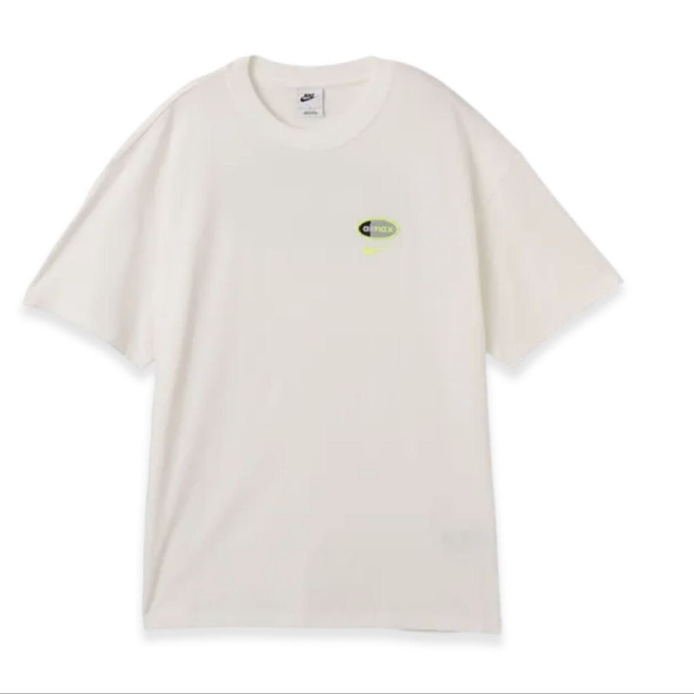 Nike Air Max 95 SS Tee shirt tops White IO3151-100 size L (US M) NM