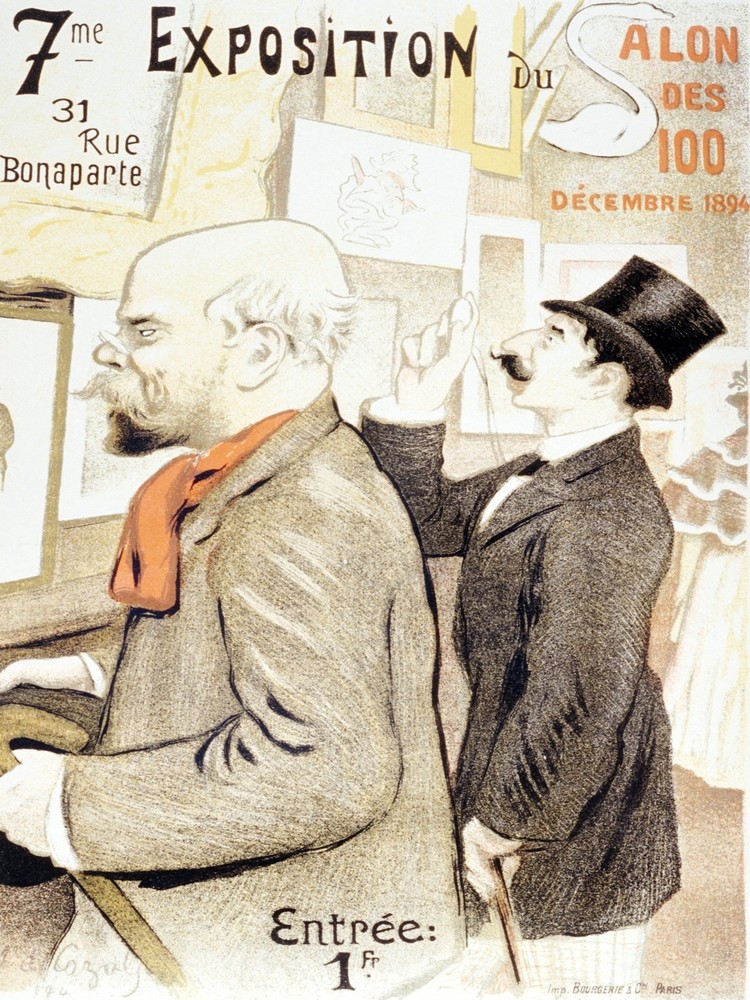 French Exposition Decorative Poster. Fine Graphic Art. Wall Interior Design 2340