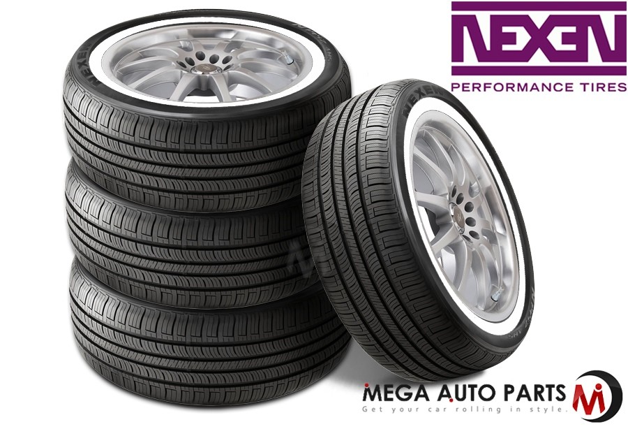 4 Nexen N'Priz AH5 235/75R15 109S White Wall All Season Performance 50k Mi Tires
