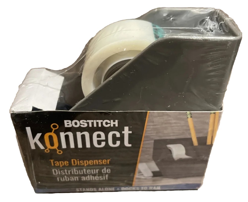 Bostitch Konnect Plastic Tape Dispenser with KT-TAPE-GRAY