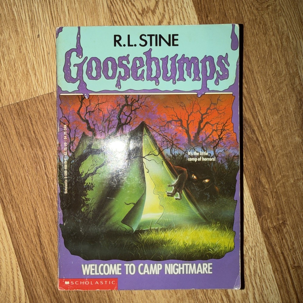Goosebumps: Welcome To Camp Nightmare By R.L. Stine Paperback