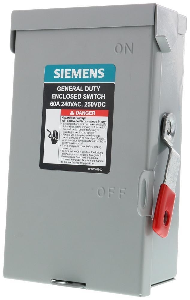 Siemens LNF222RA Safety Switch - Gray