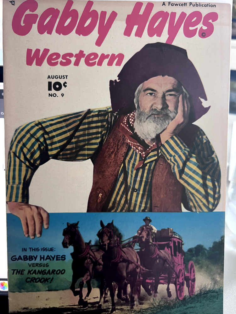 Gabby Hayes Western #9 F- Gabby Hayes vs Kangaroo Crook