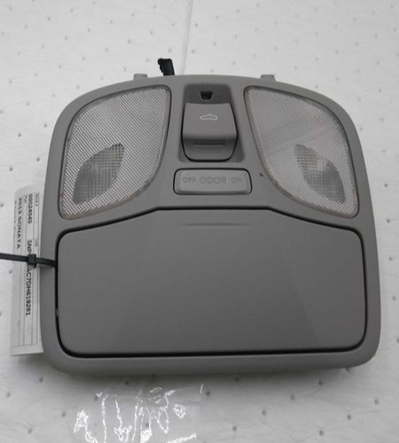 2011-2013 Hyundai Sonata Overhead Roof Console Sunroof Single Pane Gray OEM