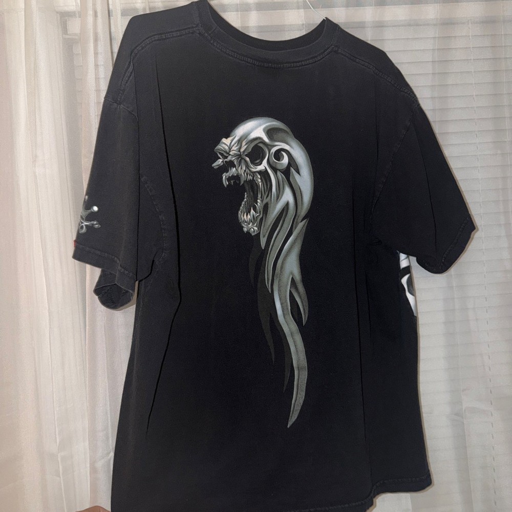 Vintage JNCO Skull Shirt