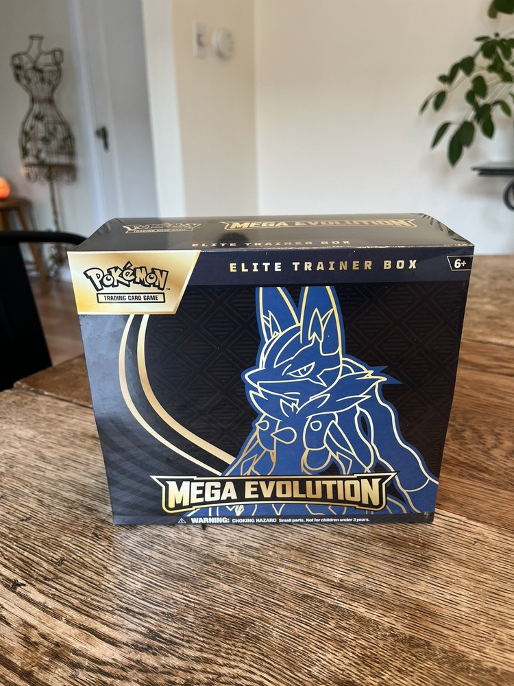 Pokémon TCG Mega Evolution Elite Trainer Box ETB Mega Lucario NEW Factory Sealed