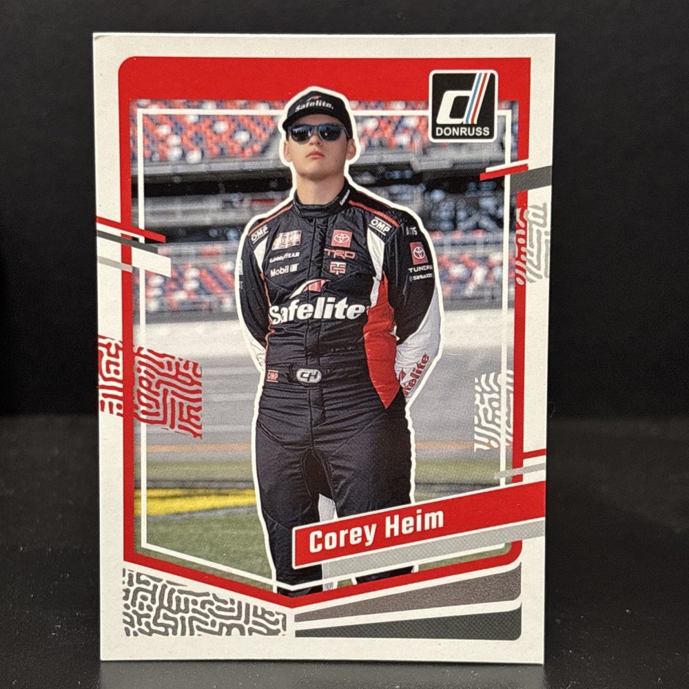 2024 Panini Donruss Racing Base Corey Heim #62