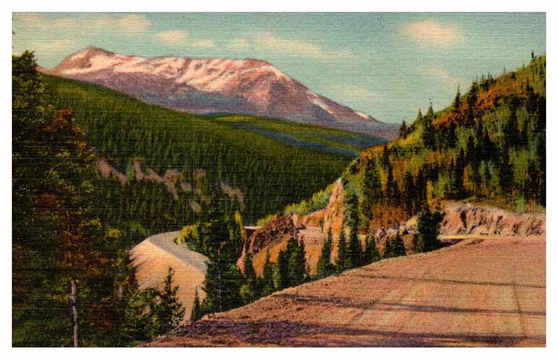 Postcard SCENE Rocky Mountain National Park Colorado CO m/09 AP2566