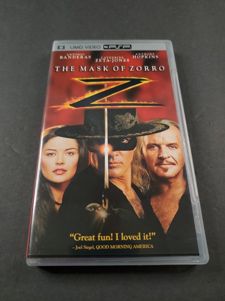 Psp Video - The Mask of Zorro Sony PlayStation Portable UMD